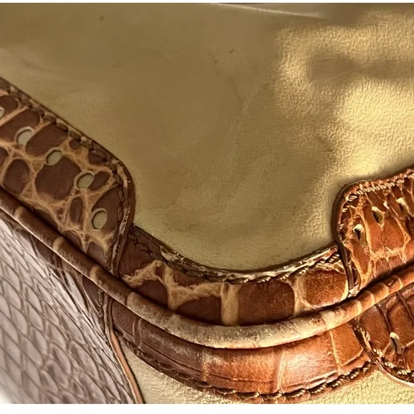 CELINE BOOGIE EMBOSSED CROC BAG- vintage - Picture 7 of 16